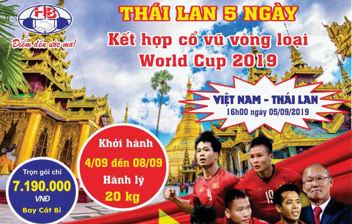 Tours to watch Thailand - Vietnam match